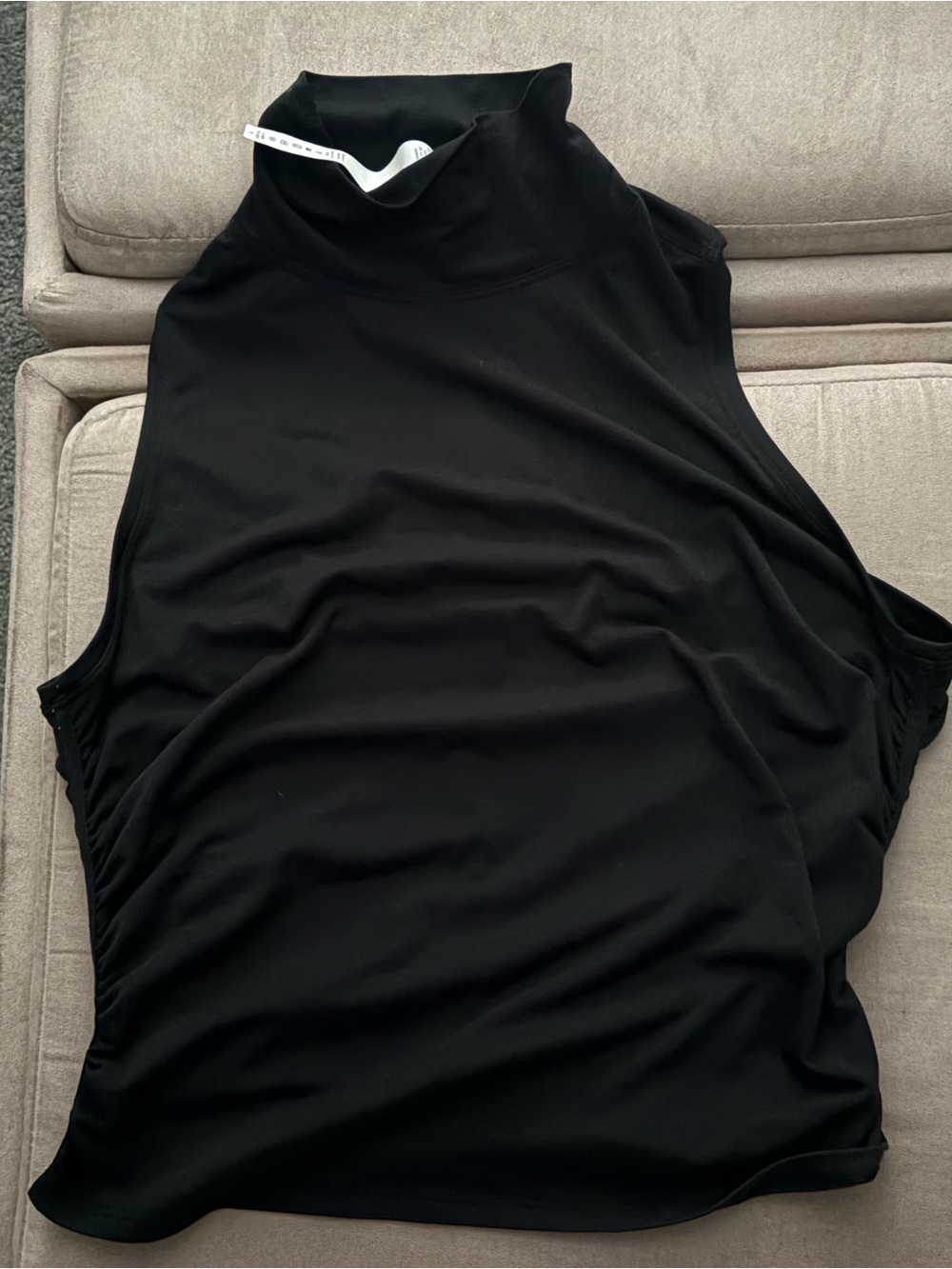 Lululemon Ruched Mock Neck Tank - Picture 6 of 6
